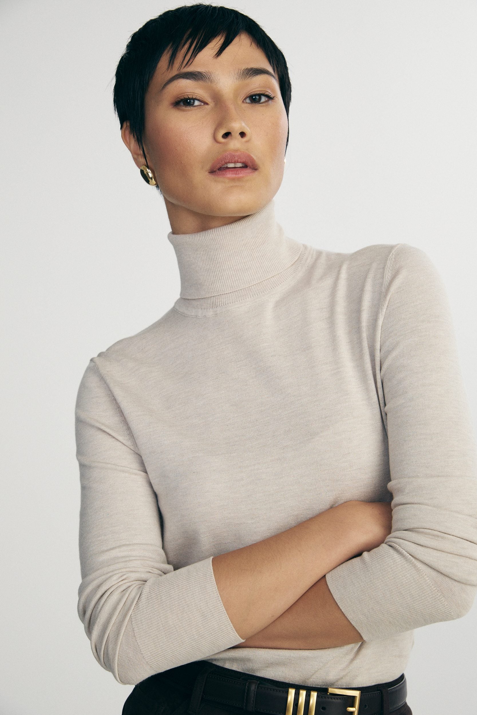 Turtle neck sweater