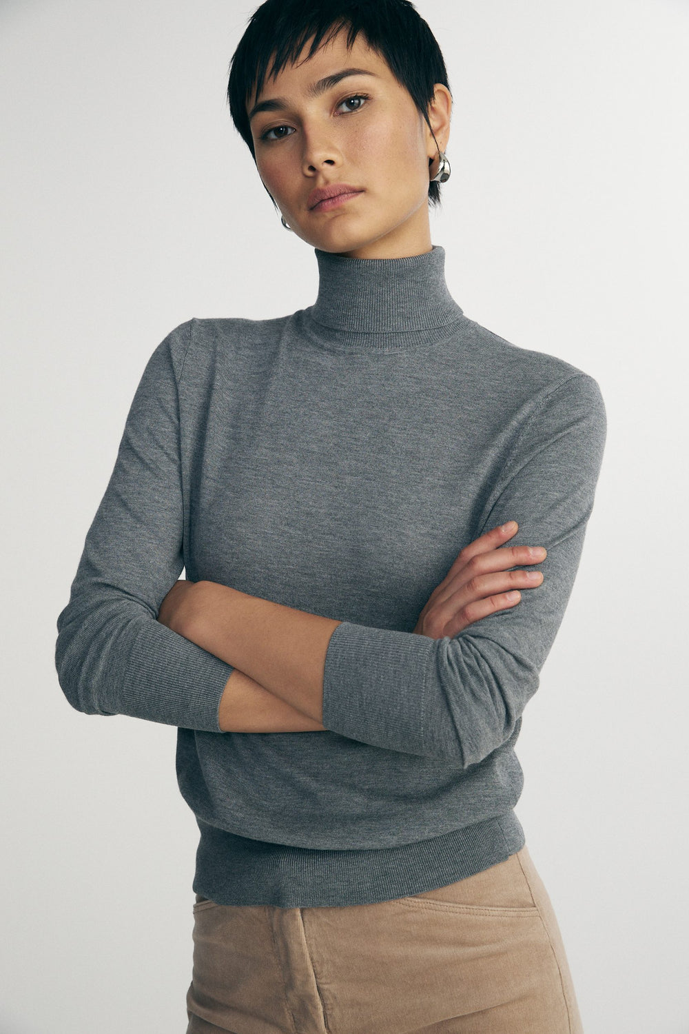 Turtle neck sweater